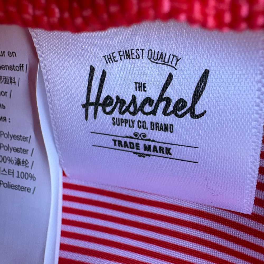 Herschel Supply Company Red and Black Checkered Belt Bag - Picture 5 of 5